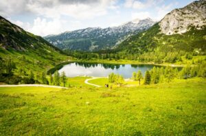 beautiful-scenery-green-valley-near-alp-mountains-austria-cloudy-sky_181624-6979